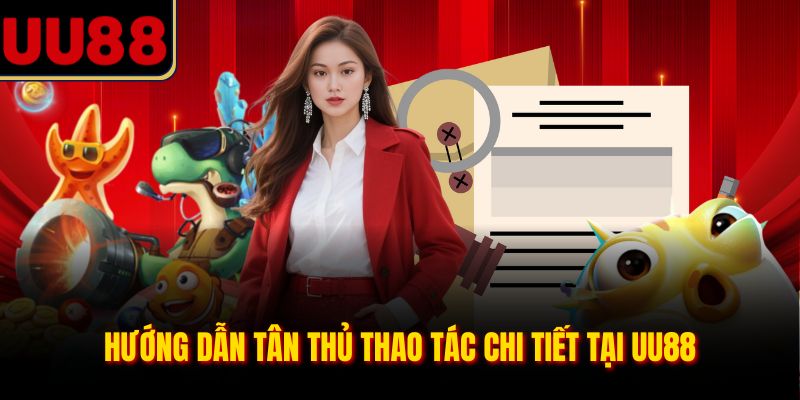 Hướng dẫn tân thủ thao tác chi tiết tại UU88